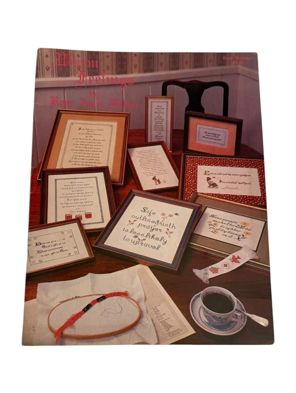 Vintage Needlework and Cross Stitch Pattern Booklet